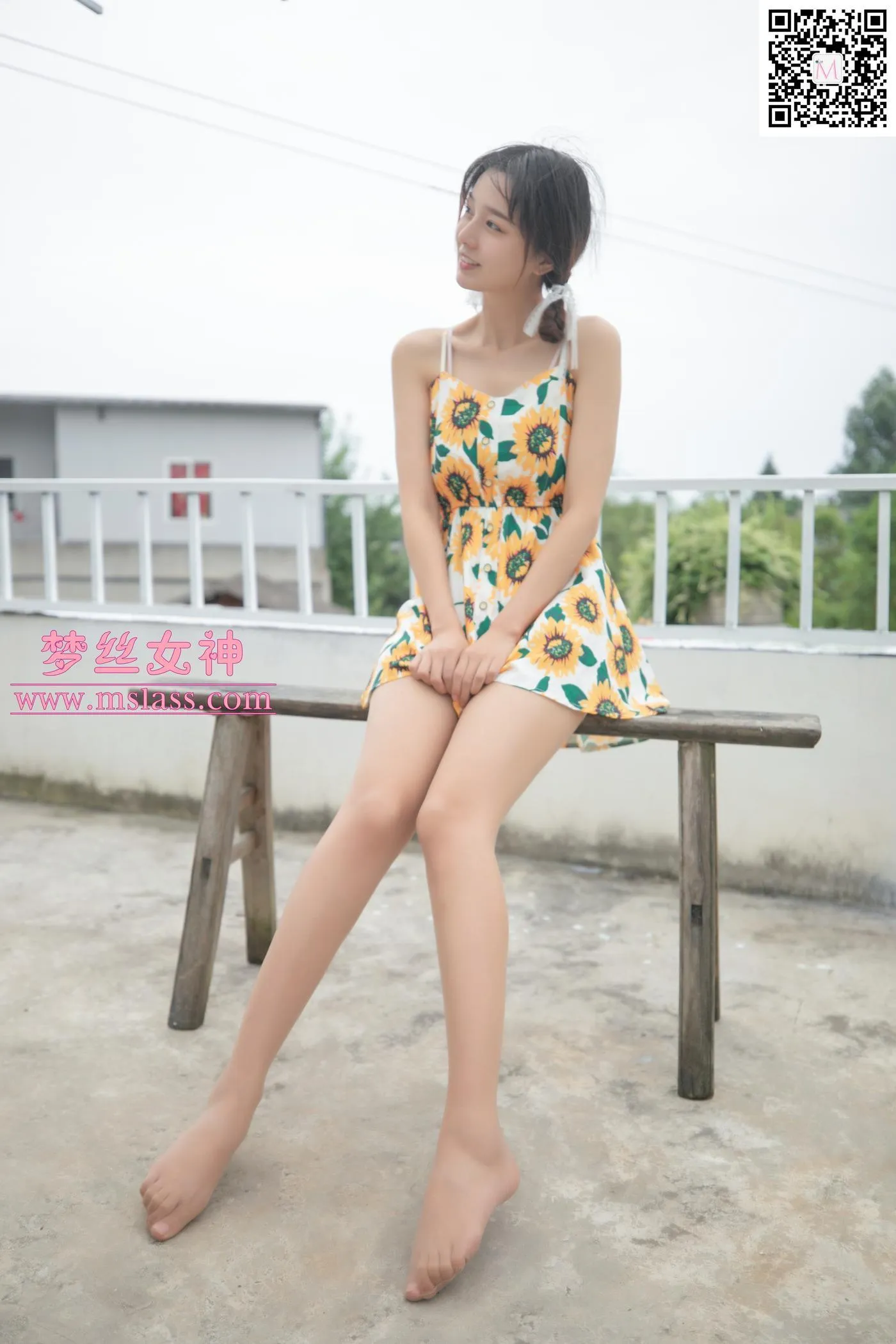 [MSLASS梦丝女神] 2020.09.14 NO.125 玥玥 村落 [55P]插图7